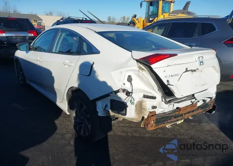 2016 Honda Civic Ex z USA, uszkodzony, nr VIN 19XFC2F78GE097726